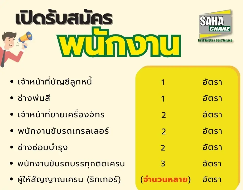 ตำแหน่งที่เปิดรับ