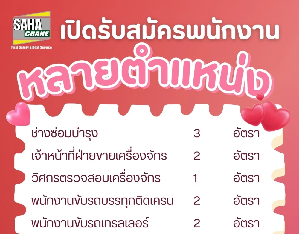 ตำแหน่งที่เปิดรับ